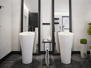 INTERIOR | bathroom floor - Łazienka, styl nowoczesny - zdjęcie od Manufaktura Projektów