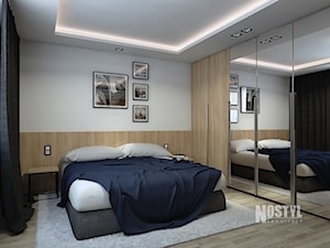 INTERIOR I 04 I 2018 - Mała biała sypialnia - zdjęcie od Manufaktura Projektów