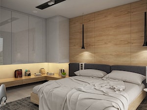 INTERIOR | Dom w Rudach - Średnia sypialnia, styl nowoczesny - zdjęcie od Manufaktura Projektów