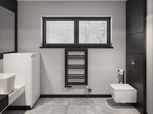 INTERIOR | bathroom first-floor - Łazienka, styl nowoczesny - zdjęcie od Manufaktura Projektów