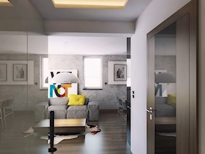 Mieszkanie singla - Hol / przedpokój, styl nowoczesny - zdjęcie od Manufaktura Projektów