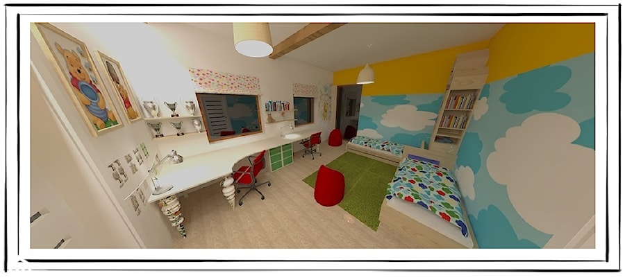 Dom jednorodzinny - Pokój dziecka, styl nowoczesny - zdjęcie od AWJ ARANŻACJE