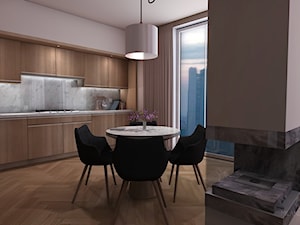 Apartament w stonowanych barwach - zdjęcie od Milan design