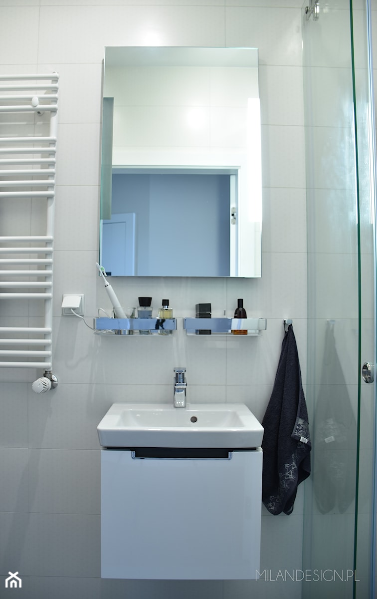 Łazienka w dwóch odsłonach - Łazienka, styl nowoczesny - zdjęcie od Milan design