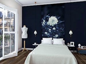 Kwiecista sypialnia - zdjęcie od Milan design