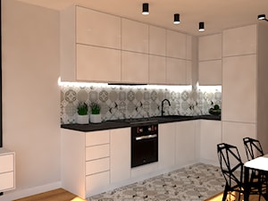 Mieszkanie Gdańsk - Kuchnia, styl nowoczesny - zdjęcie od INTERNOO/studio architektury
