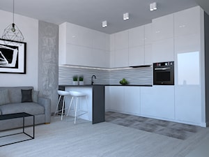 Mieszkanie Ursus - Kuchnia, styl skandynawski - zdjęcie od INTERNOO/studio architektury