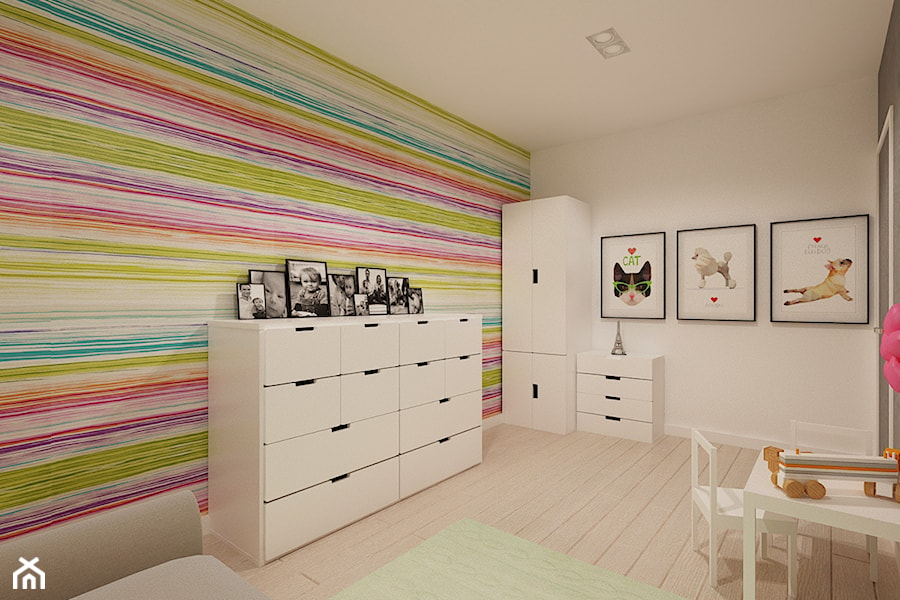 mieszkanie w Zabrzu - Pokój dziecka, styl nowoczesny - zdjęcie od Agata Pozowska-Majchrzak, Architekt