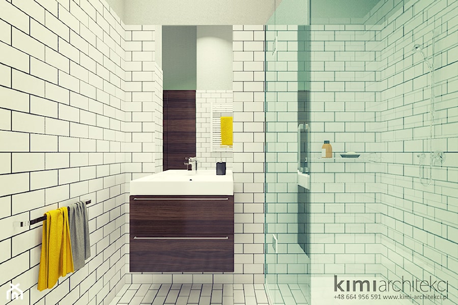 projekt łazienki - zdjęcie od KIMI architekci
