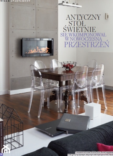 Apartament w Wilanowie - Salon, styl industrialny - zdjęcie od Agnese Gentiletti