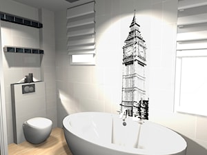 Big Ben - Łazienka, styl nowoczesny - zdjęcie od KWADRAT Projektowanie Łazienek