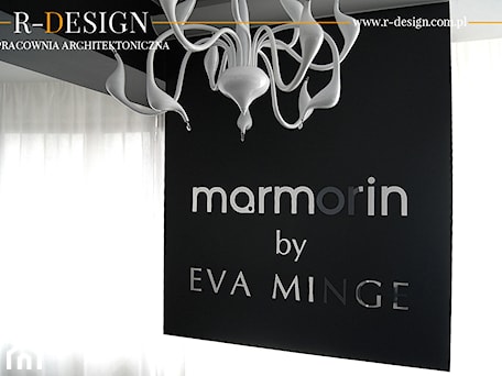 Aranżacje wnętrz - Salon: Projekt showroom'u Marmorin by Eva Minge - R-design Pracownia Architektoniczna. Przeglądaj, dodawaj i zapisuj najlepsze zdjęcia, pomysły i inspiracje designerskie. W bazie mamy już prawie milion fotografii!