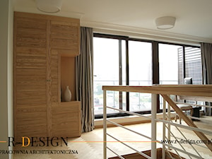 Mieszkanie z antresolą - Biuro, styl tradycyjny - zdjęcie od R-design Pracownia Architektoniczna