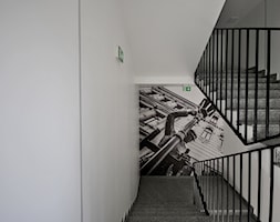 realizacja klatki schodowej w apartamentowcu - Wnętrza publiczne - zdjęcie od Piotr Stolarek PROJEKTOWANIE WNĘTRZ - Homebook
