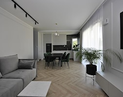 Projekt mieszkania 76mkw - Jadalnia - zdjęcie od Piotr Stolarek PROJEKTOWANIE WNĘTRZ - Homebook