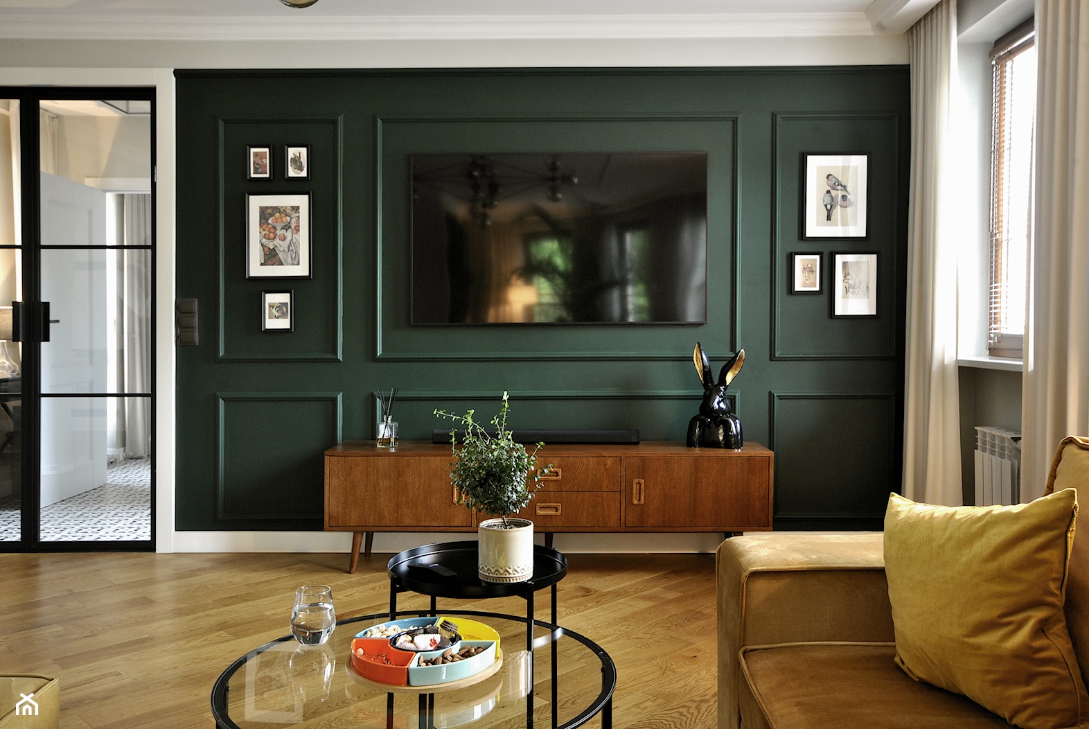 Mieszkanie 140mkw - Salon, styl vintage - zdjęcie od Piotr Stolarek PROJEKTOWANIE WNĘTRZ - Homebook