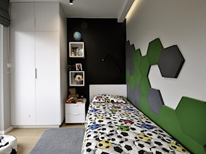 Projekt mieszkania w bliźniaku - Pokój dziecka, styl nowoczesny - zdjęcie od Piotr Stolarek PROJEKTOWANIE WNĘTRZ