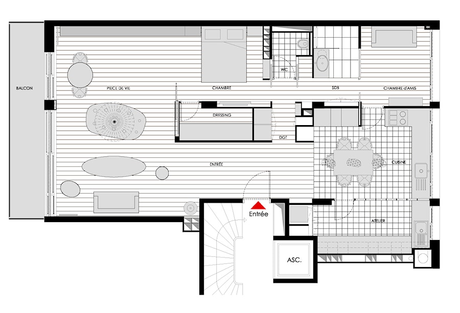 Styl nowoczesny - zdjęcie od AP ARCHITECTES