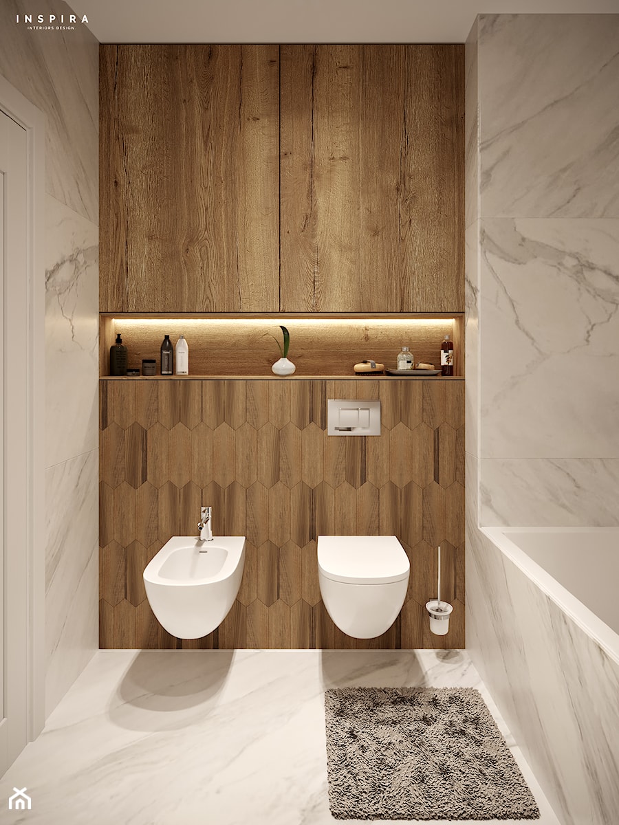 Czysta przyjemność - Średnia bez okna łazienka, styl nowoczesny - zdjęcie od Inspira Design