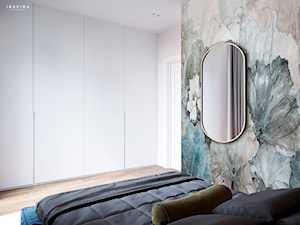 Wszystko o sypialni - Średnia biała sypialnia, styl nowoczesny - zdjęcie od Inspira Design