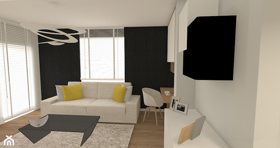 Salon, styl minimalistyczny - zdjęcie od Studio Projekt