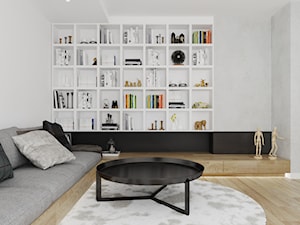 Mieszkanie w Warszawie - Salon, styl nowoczesny - zdjęcie od Ewelina Witkowska Architektura Wnętrz