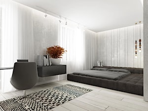 Projekt sypialnia - Sypialnia, styl nowoczesny - zdjęcie od Ewelina Witkowska Architektura Wnętrz