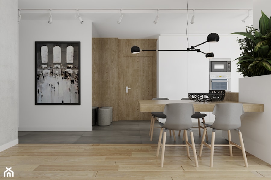 Mieszkanie w Warszawie - Salon, styl nowoczesny - zdjęcie od Ewelina Witkowska Architektura Wnętrz