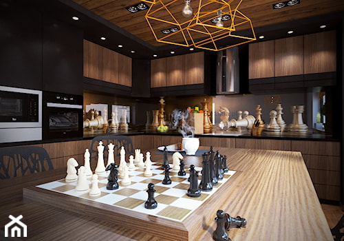 kuchnia z szachownicą - zdjęcie od Michał Ślusarczyk