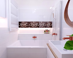 łazienka z armaturą w kolorze różowego złota - zdjęcie od Michał Ślusarczyk - Homebook