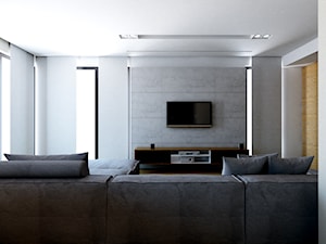 ścianka Tv z betonu architektonicznego - zdjęcie od Michał Ślusarczyk
