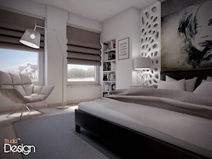 sypialnia w stylu nowoczesnym - zdjęcie od Michał Ślusarczyk
