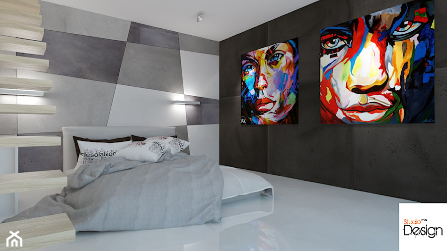 artconcrete bedroom - zdjęcie od Michał Ślusarczyk