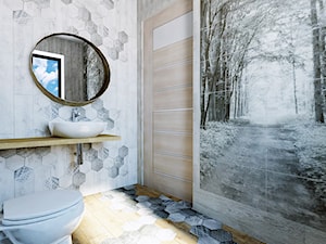 Łazienka z płytkami patchwork - zdjęcie od Michał Ślusarczyk