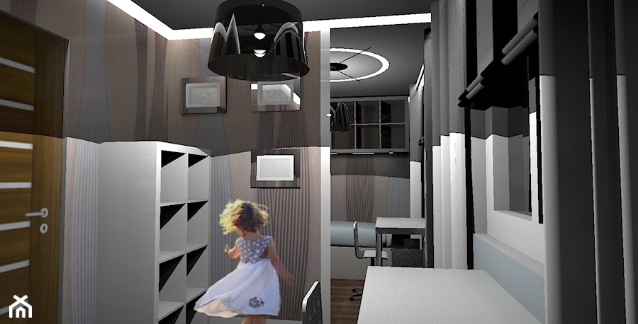 pokój dziecka- etap projektowy - zdjęcie od Dekomania Studio