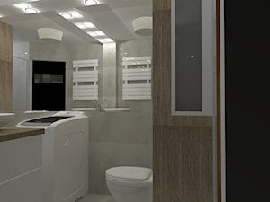 łazienka white&wood - zdjęcie od Dekomania Studio