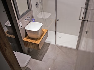 Męska łazienka - Średnia bez okna łazienka, styl minimalistyczny - zdjęcie od Inter Adore
