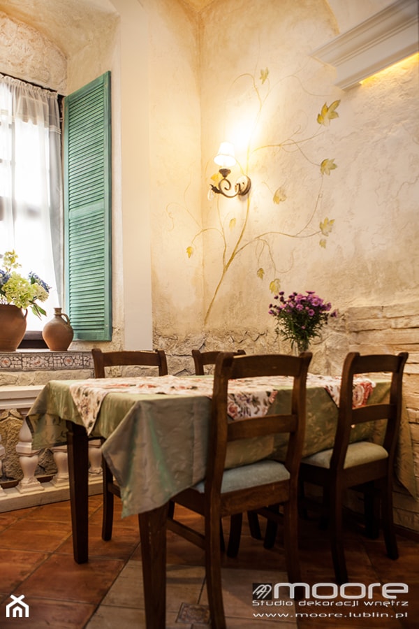 Włoska restauracja - zdjęcie od Studio Dekoracji Wnętrz MOORE - Homebook