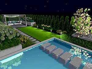 Ogród przydomowy - nowoczesny #4 - Ogród, styl nowoczesny - zdjęcie od Greenspiracja