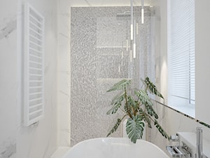 marmurowa łazienka w stylu nowoczesnym - zdjęcie od MOUD Joanna Swatek