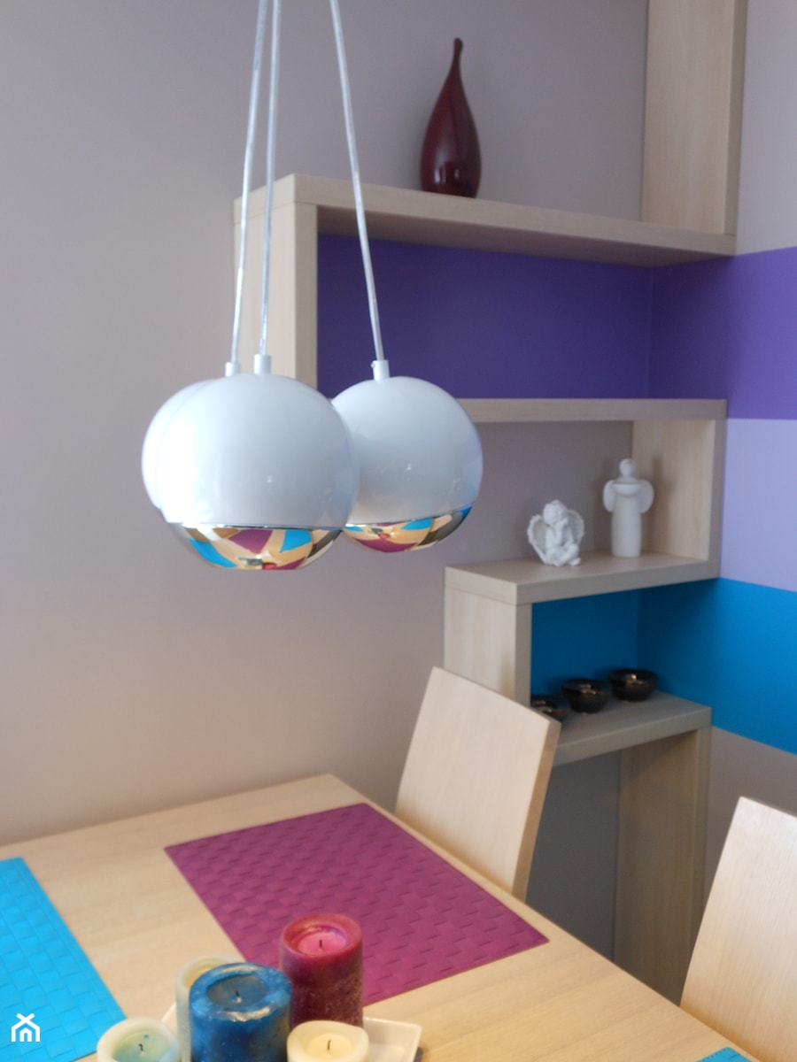 Realizacja mieszkanie - Jadalnia, styl nowoczesny - zdjęcie od Oskar Studio