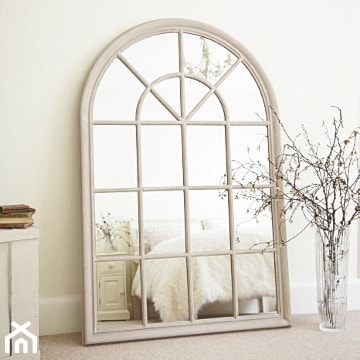 Dekoracyjne okno z lustrem - zdjęcie od LUSTRAdesign - Homebook