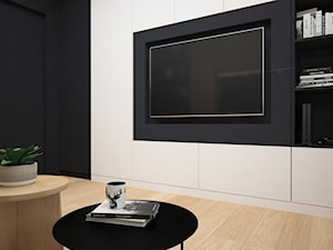 In grey tones - Sypialnia, styl nowoczesny - zdjęcie od NOON Pracownia Projektowa