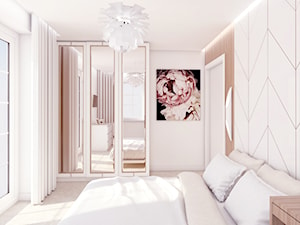 Mieszkanie w Dębicy - Sypialnia, styl nowoczesny - zdjęcie od looma
