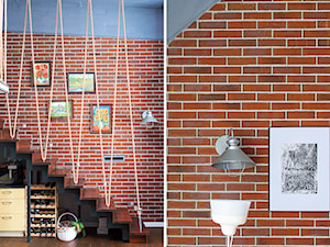 Loft Legnica zdjęcia z realizacji - Mały szary salon, styl industrialny - zdjęcie od Niebudek Interior Design Agnieszka Niebudek