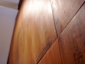 Corten White - Salon, styl minimalistyczny - zdjęcie od Bidermann Design