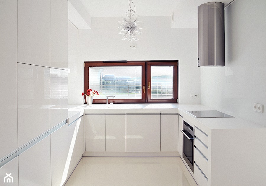 Corten White - Kuchnia, styl minimalistyczny - zdjęcie od Bidermann Design