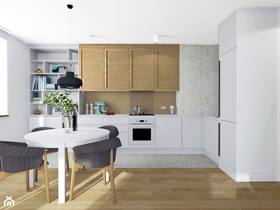 Mieszkanie J.T. - Kuchnia, styl nowoczesny - zdjęcie od Miliform