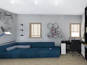 Piętro w Sochaczewie - Pokój dziecka, styl nowoczesny - zdjęcie od 4-style Studio Projektowe