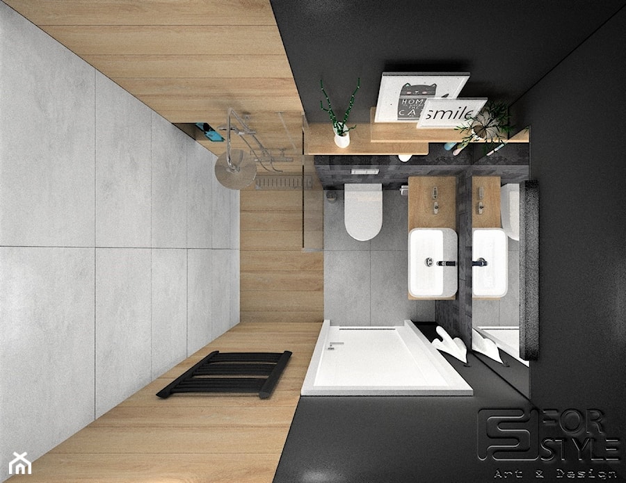 Sypialnia i dwie łazienki Wilanów - Jadalnia, styl nowoczesny - zdjęcie od 4-style Studio Projektowe